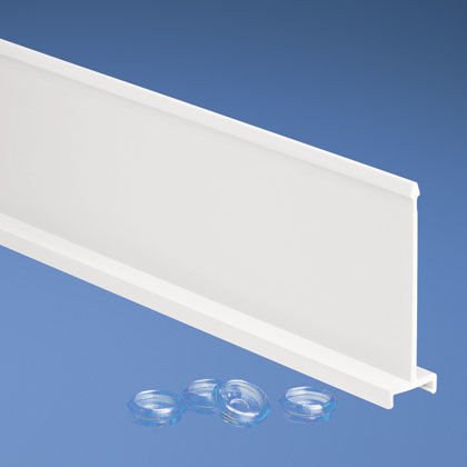 Panduct® tipi NHC bölücü duvar, 3.00'' (75 mm), nominal kanal yüksekliği, 2M uzunluğu, halojen içermeyen, beyaz.
