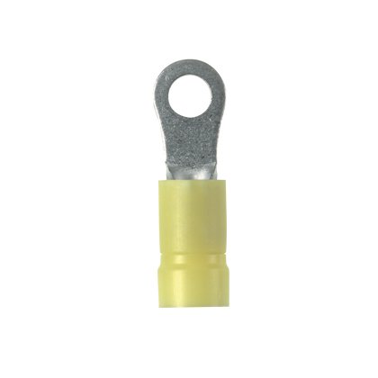 Stronghold ™ Halka Terminali, vinil 12, yalıtımlı - 10 AWG, 10. Stud Boyutu.