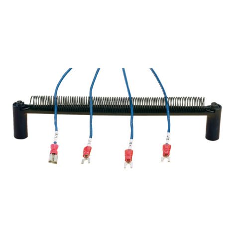 Kablo demeti yay teli koparma sistemi, 1'' (25,4 mm) bir delik aralığı.