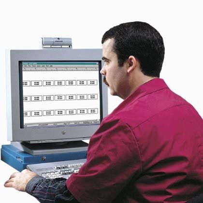 CD-ROM üzerinde sağlanan WINDOWS ^ etiketleme yazılımı için Pan-Mark® 2.5