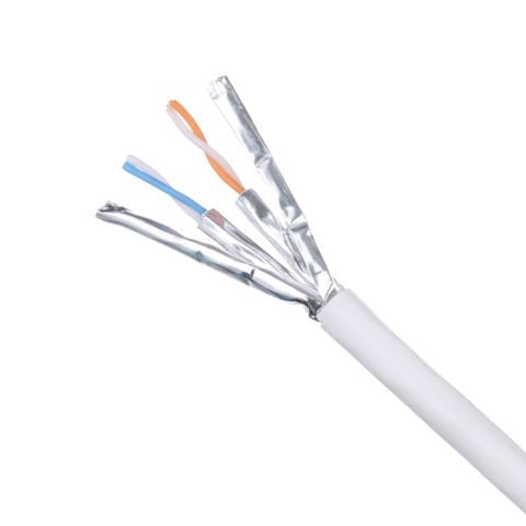 Bakır Kablo, Cat 6A, 4-çifti, 23 AWG, u / UTP, LSZH (IEC60332-1), EuroClass DCA-S2-d2-a-1, Intl. Gri, Euro palet, 305m / 1000ft