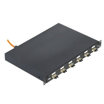 62.5 / 125 | mm (OM1) modlu fiber 6 SC dupleks adaptörleri ile NK Önceden yüklenmiş elyaf çekmece.