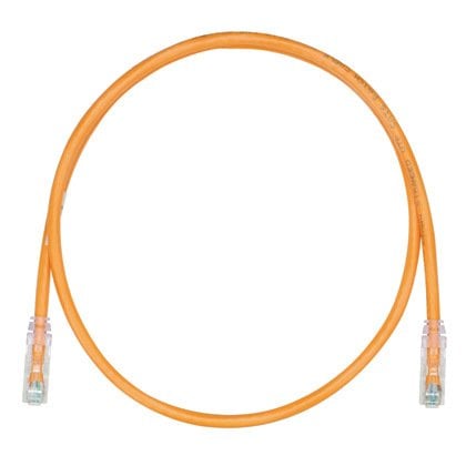 Kategori 6, her iki ucunda TX6 ™ PLUS Modüler Fişler, Orange, 25 metre ile LSZH UTP Patch Cord.