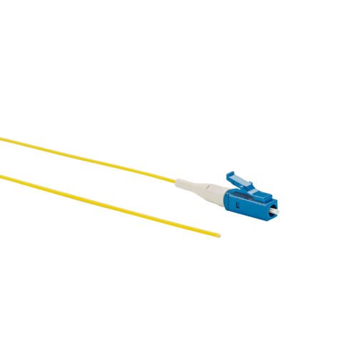 900um tamponlu fiber saç örgüsü için NetKey 1 lifli OS2 LC.