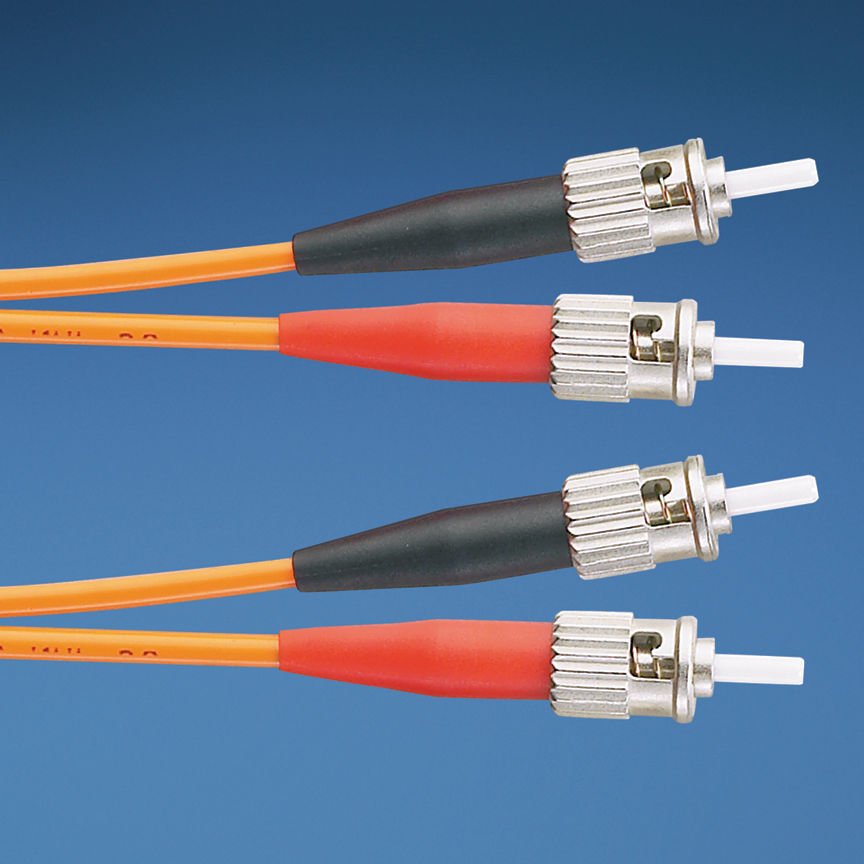 3.0mm ile alan ST bağlantı kablosu düşük duman sıfır halojen NetKey 2-lif OS2 ST (LSZH) kablo gömlekli.