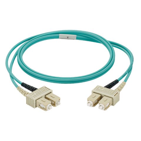 3.0mm ceket ile alan NetKey 2-lif OS2 SC dupleks SC dupleks yama kablosu, düşük duman sıfır halojen (LSZH).
