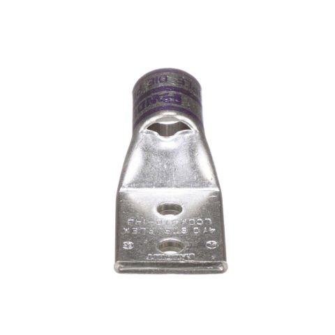 İki delikli, esnek yük sepeti, 4/0 AWG kablo, 1/4 saplama deliği, .75 delik açıklığı.