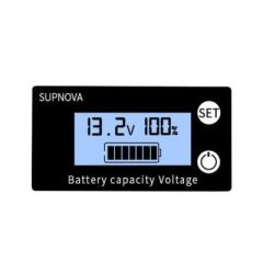 DC 8-100V Lithium Battery / Battery Capacity Indicator - Blue