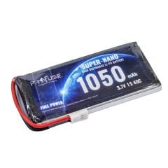 1S 3.7V 1050mAh 40C LiPo Battery