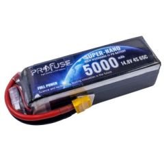 4S 14.8V 5000mAh 65C LiPo Battery
