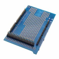 Arduino Mega 2560 R3 Proto Escudo de equipo, acompañado Mini Breadboard