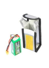 Lipo Battery Fireproof Protector Bag - 7x5x14 cm