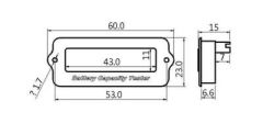 Lithium Battery / Battery Capacity Indicator 8-63V LY6W