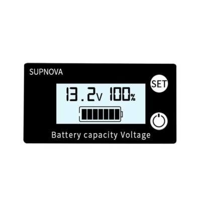 DC 8-100V Lithium Battery / Battery Capacity Indicator - White