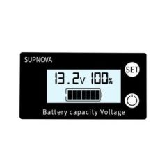 DC 8-100V Lithium Battery / Battery Capacity Indicator - White
