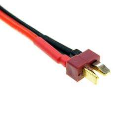 T-Plug Male Lipo Battery Charging Cable 10 cm