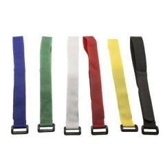 Lipo Battery Holder Velcro Tape 20x400mm - Red