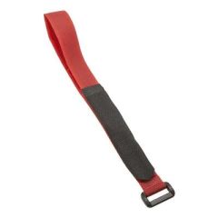 Lipo Battery Holder Velcro Tape 20x400mm - Red