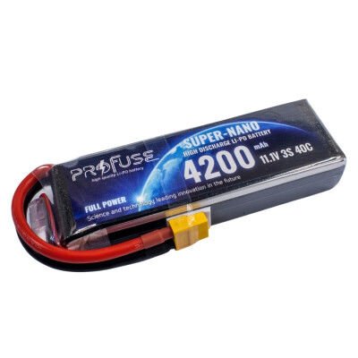 3S 11.1V 4200mAh 40C LiPo Battery
