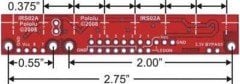 QTR-8A Reflectance Sensor Array