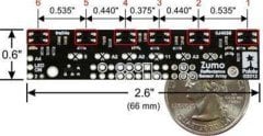 Sensor Array reflectancia zumo