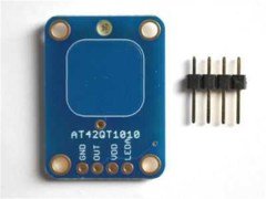 AT42QT1010 Capacitive Touch Sensor Board