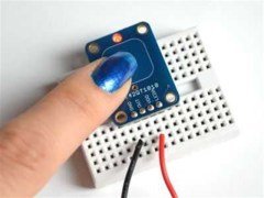 AT42QT1010 Capacitive Touch Sensor Board