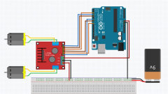 L298 controlador de motor Dual H-Bridge DC