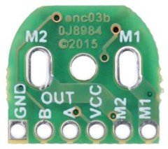 12 CPR Magnetic Encoder for Micro Metal Gearmotors