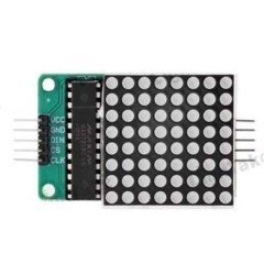 8x8 Red Dot Matrix Board Max7219