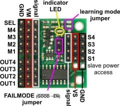 Pololu 4-Channel RC Servo Multiplexer