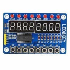 Tm1638  Arduino Compatible 7-Segment Display and Button Module