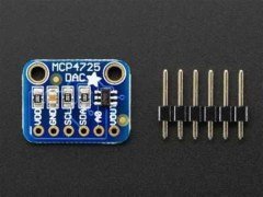 MCP4725 12-bit de canal ADC