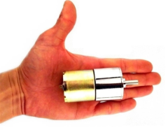 37mm DC Gear Motor 12V 5Rpm
