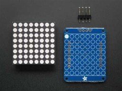 8x8 1.2'' Small I2C LED Matrix (Red)