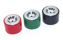 Bond Silicone Wheel 30x23mm Pair - Red