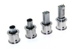 Par de ruedas de silicona Bond 30x23mm - Negro