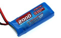 Force-Up  2000 maH 2S 7.4V Lipo  Battery