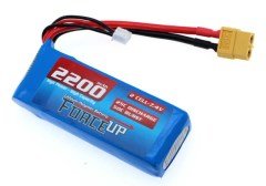 Fuerza-Up 2200 mAh 2S 7.4V batería lipo