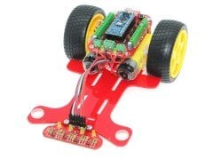 Alfa Robot seguidor de línea Kit - sin montar
