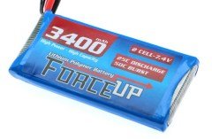 Fuerza-Up 3400 maH 2S 7.4V batería lipo