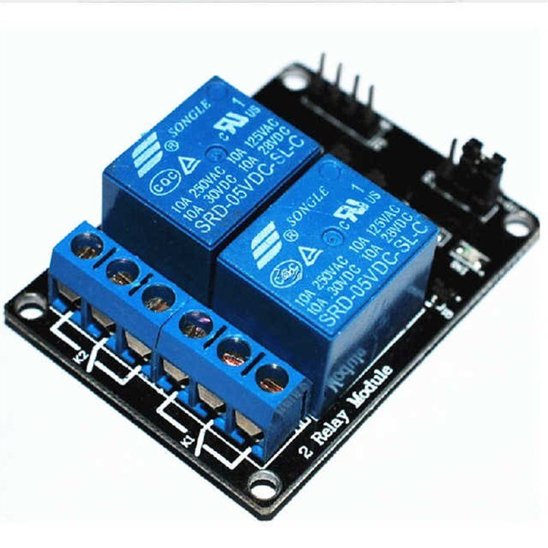 2 Way 5v  Relay Module Shield