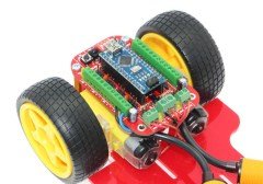 Alfa evitación de obstáculos Robot Kit - sin montar