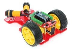 Alfa evitación de obstáculos Robot Kit - sin montar