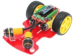 Alfa evitación de obstáculos Robot Kit - sin montar