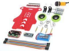 Cheetah Fast Line Follower Robot Kit 3000Rpm - Assembled