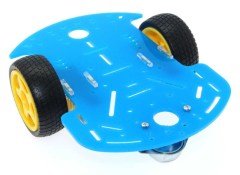 2WD Mobile Robot Kit - Blue