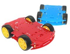 4WD Mobile Robot Kit - Red