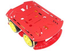 4WD Multifunctional Robot Kit - Red