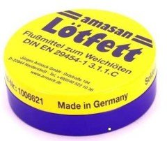 Amasan Lötfett soldadura pasta de 50 gramos